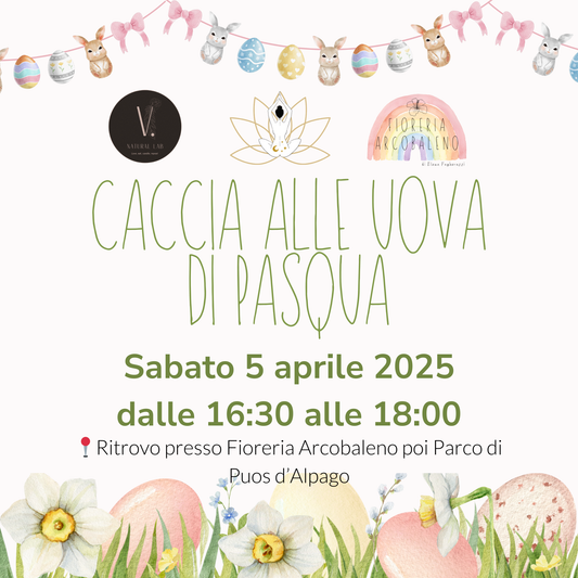 CACCIA ALLE UOVA DI PASQUA! - V. Natural Lab